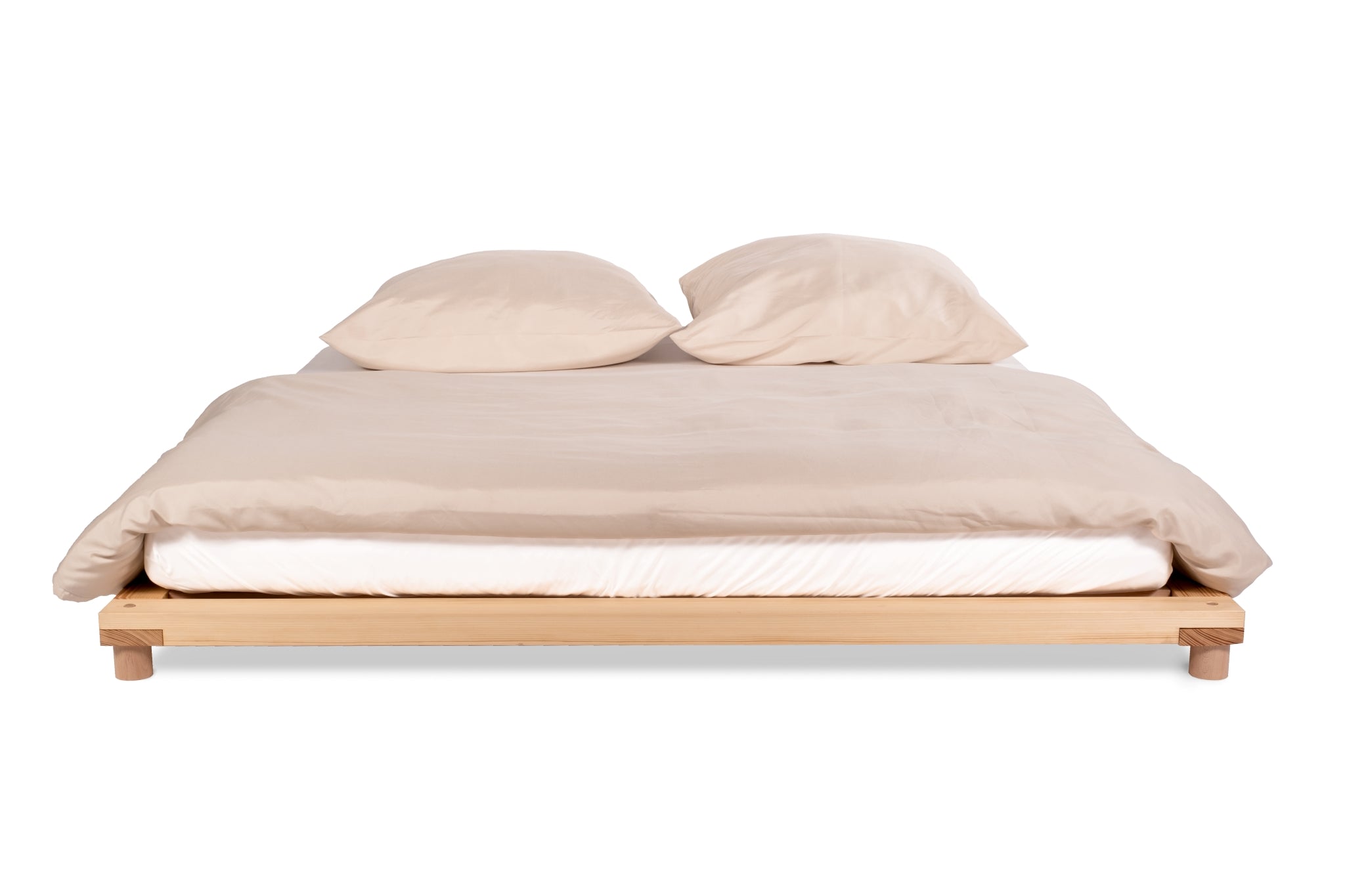 Vollholz Bodenbett